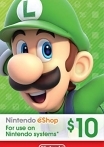 Nintendo eShop Gift Card 10 USD US-регион