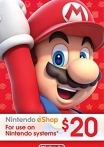 Nintendo eShop Gift Card 20 USD US-регион